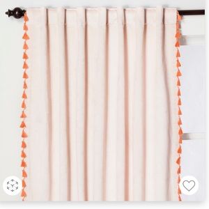 OpalHouse blush velvet curtains (1 panel)